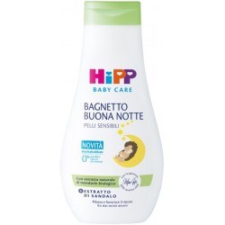 Flacone da 350ml di Bagnetto Buona Notte da Hipp Baby Care