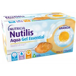 Confezione da 4 pezzi di Aqua Gel Essential Gusto Arancia da Nutricia Nutilis