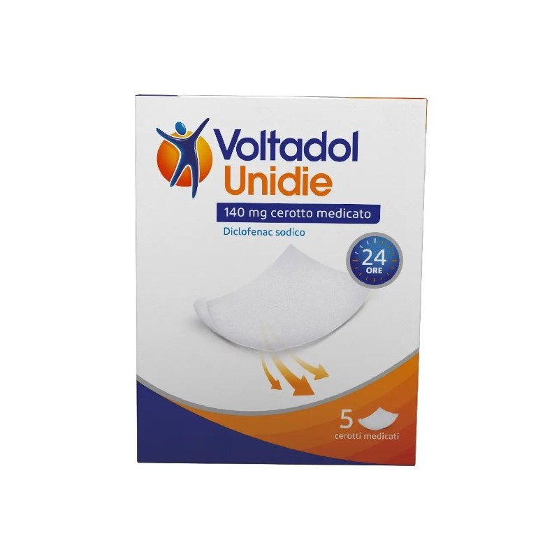 confezione 5 cerotti voltaldol unidie 140 mg