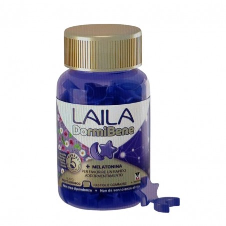 confezione 30 caramelle gommose laila dormibene