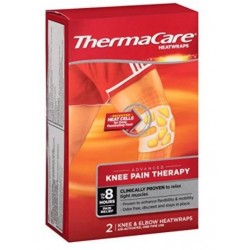 Confezione da 2 fasce imbustate singolarmente di Thermacare Knee della Angelini Pharma
