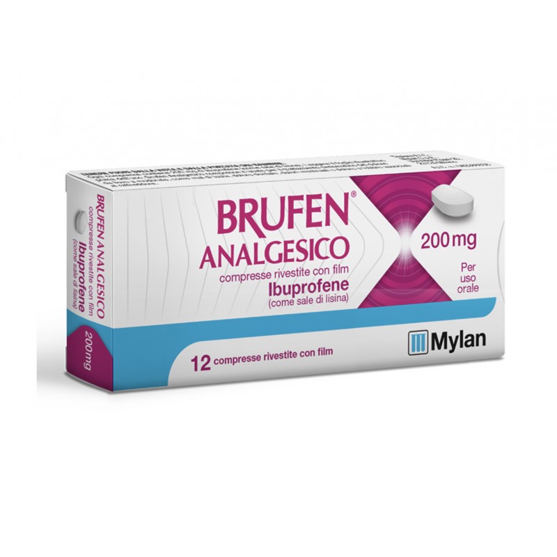 12 compresse Brufen Analgesico  200mg