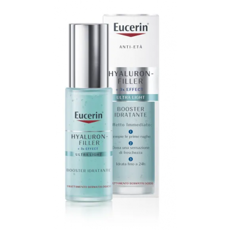 confezione da 30 ml eucerin hyaluron filler booster idratante confezione da 30 ml eucerin hyaluron filler booster idratante