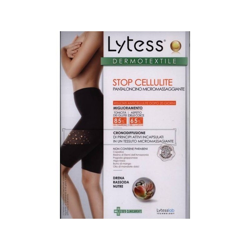 Punto Pharma Lytess Pantaloncino Nero S/m Stop Cellulite