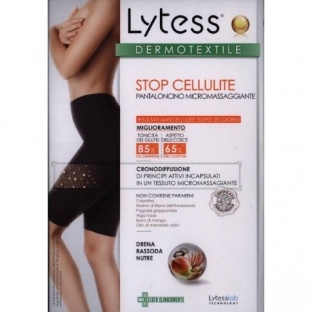 Punto Pharma Lytess Pantaloncino Nero S/m Stop Cellulite