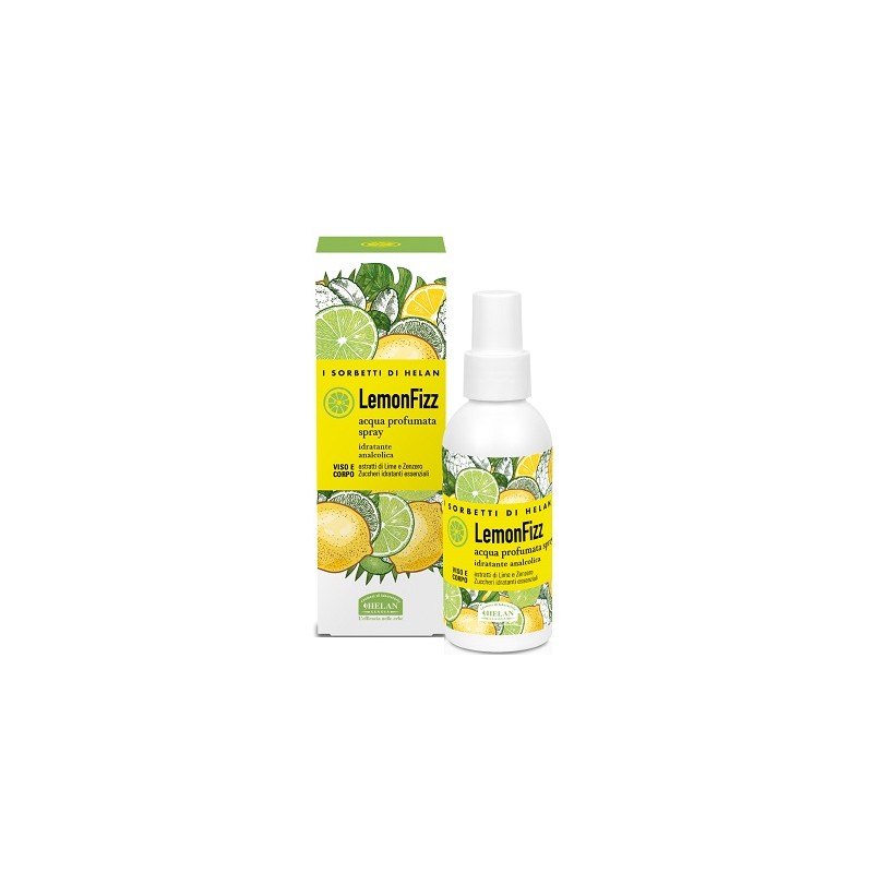 Lemonfizz acqua idratante da 100 ml di i sorbetti di Helan