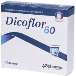 15 bustine di Integratore di Fermenti lattici da Dicoflor 60