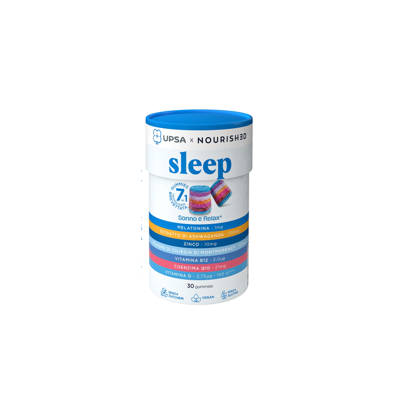 Upsa Italy Upsa X Nourished Sleep 30 Gummies