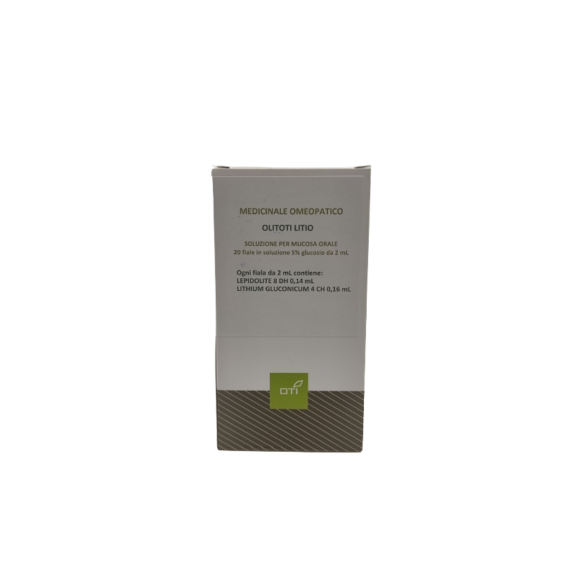 Olitoti Litio Soluzione Orale 20f 5% 2ml