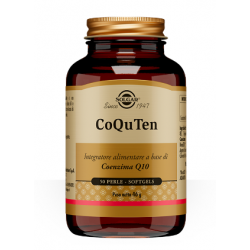 Barattolo da 50 perle di Integratore di Coenzima Q10 Coquten da Solgar