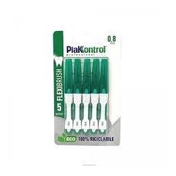 Ideco Plakkontrol Flexibrush Scovolini Interdentali 0,8 5 Pezzi