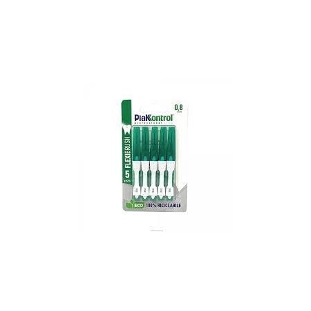 Ideco Plakkontrol Flexibrush Scovolini Interdentali 0,8 5 Pezzi