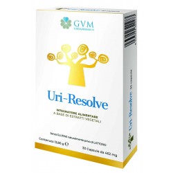 Confezione da 30 capsule di Uri-resolve Benessere urinario da Longlife Formula
