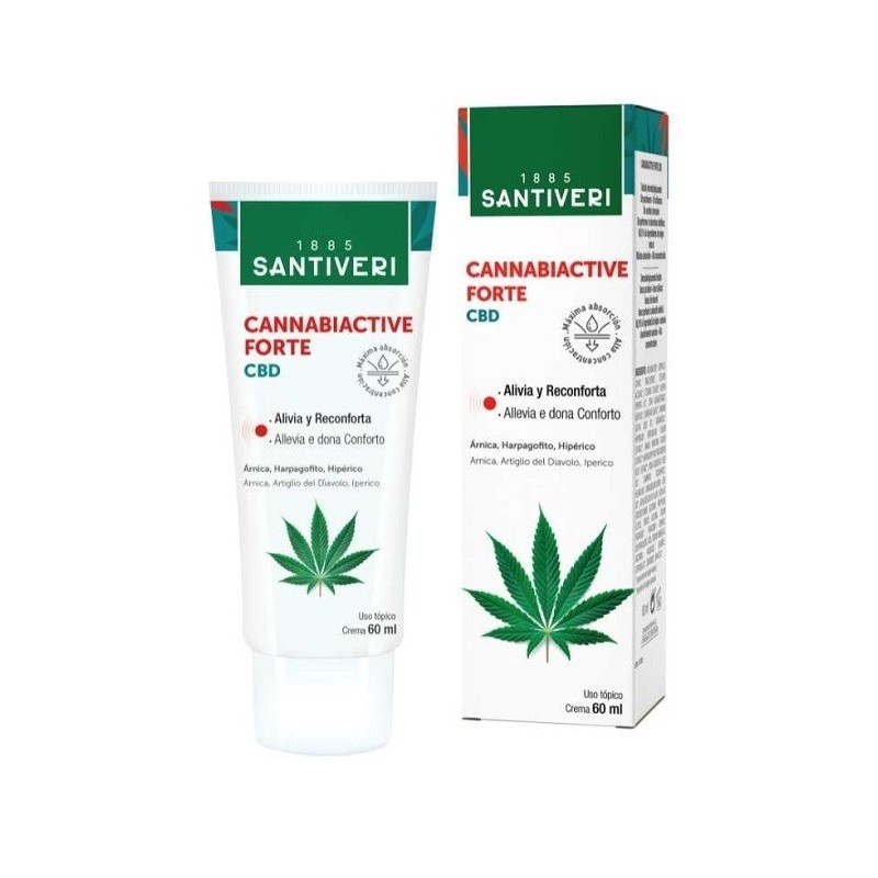 Santiveri Cannabiactive Forte Cbd Crema 60 Ml