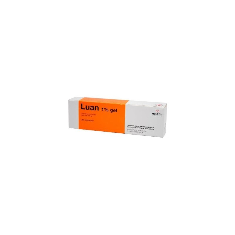 Tubo gel da 100g di Luan 1% della Molteni