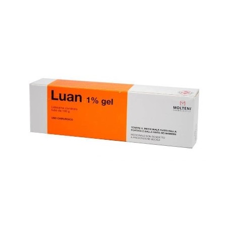Tubo gel da 100g di Luan 1% della Molteni