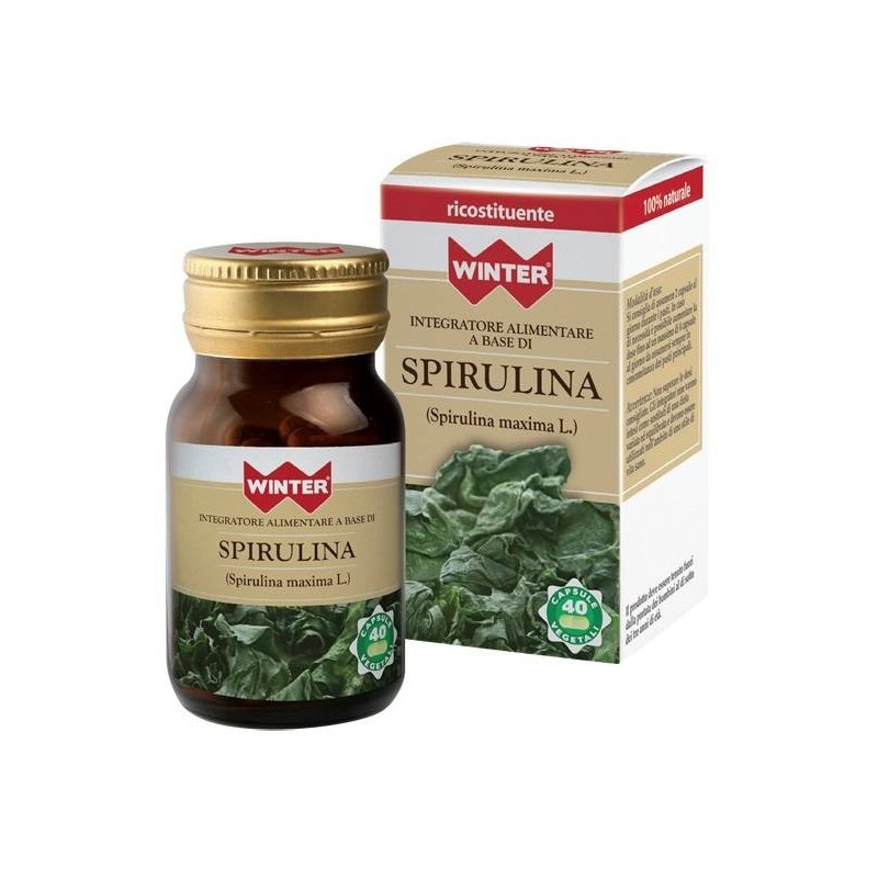 Gdp -general Dietet. Pharma Winter Spirulina 40 Capsule Vegetali