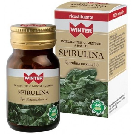Gdp -general Dietet. Pharma Winter Spirulina 40 Capsule Vegetali