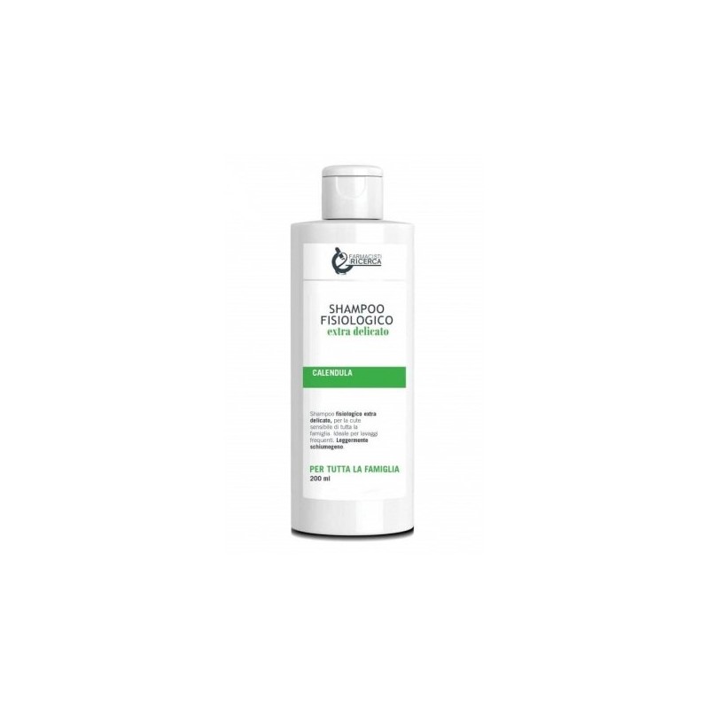 200ml di Shampoo Fisiologico Extra Delicato da Farmacisti per la Ricerca