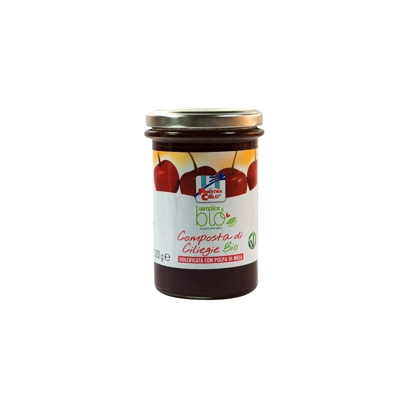 Biotobio Composta Di Ciliegie Con Polpa Di Mela Bio 320 G