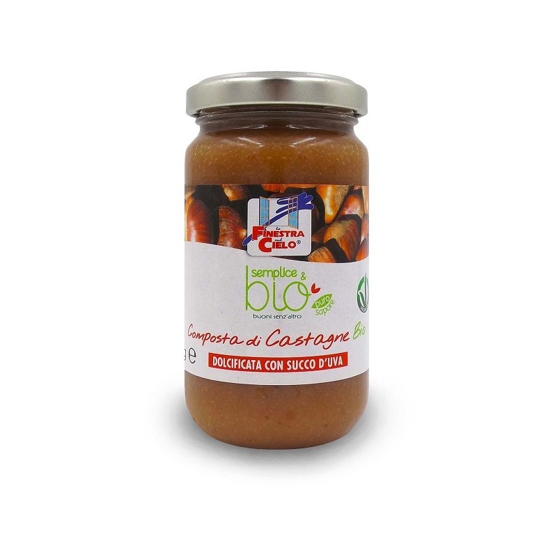 Biotobio Composta Di Castagne Con Succo D'uva 220 G