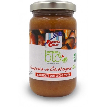 Biotobio Composta Di Castagne Con Succo D'uva 220 G