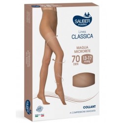 Desa Pharma Sauber Collant 70 Denari Maglia Microrete Marrone Bruciato 5 Linea Classica