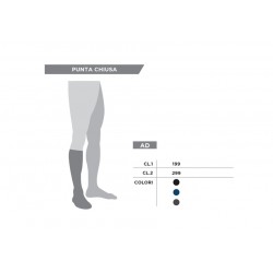 Gloria Med Modasana Gambaletto 14/16 Mmhg Cotone Antracite Taglia M 1 Paio