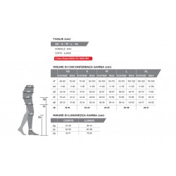 Gloria Med Modasana Gambaletto 18/20 Mmhg Cotone Nero Taglia Xxl 1 Paio