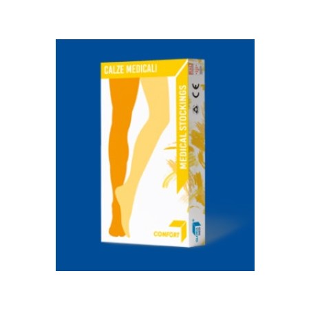 Gloria Med Gloriamed Comfort 142 Tutta Coscia Autoreggente Corto Beige Misura Small 1 Paio