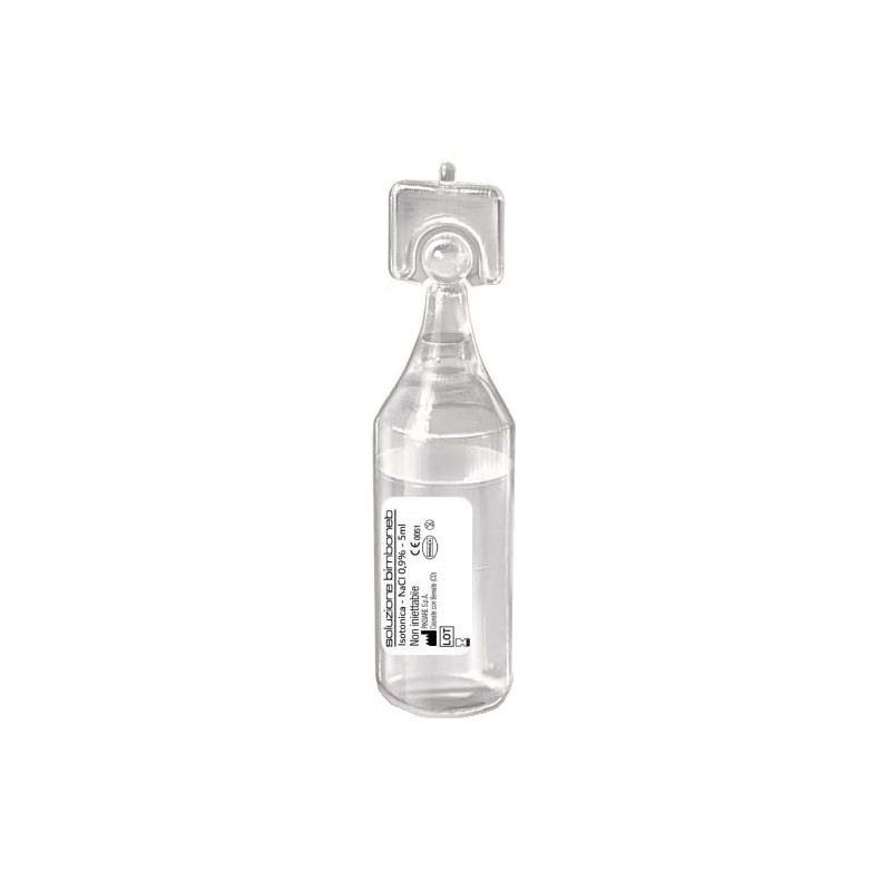 Air Liquide Medical Syst. Bimboneb Soluzione Isotonica 25 Fiale Da 5 Ml