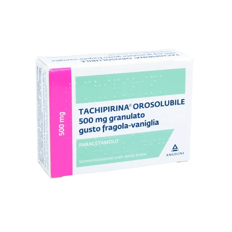 12 bustine Tachipirina Orosolubile 500 Mg