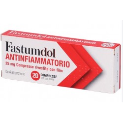 20 compresse rivestite Fastumdol Antinfiammatorio 25 Mg
