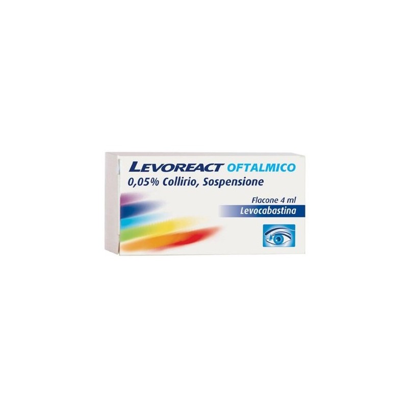 Collirio da 4 ml Levoreact Oftalmico 0,05 %