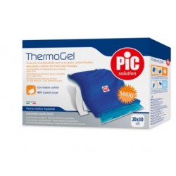 Pikdare Cuscino Thermogel Comfort Riutilizzabile Per La Terapia Del Caldo E Del Freddo Cm 20x30 Con Cover