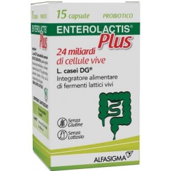 14 Capsule di Enterolactis Plus 24 Miliardi Fermenti Lattici