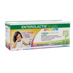 12 flaconcini di Enterolactis Bevibile Bambini
