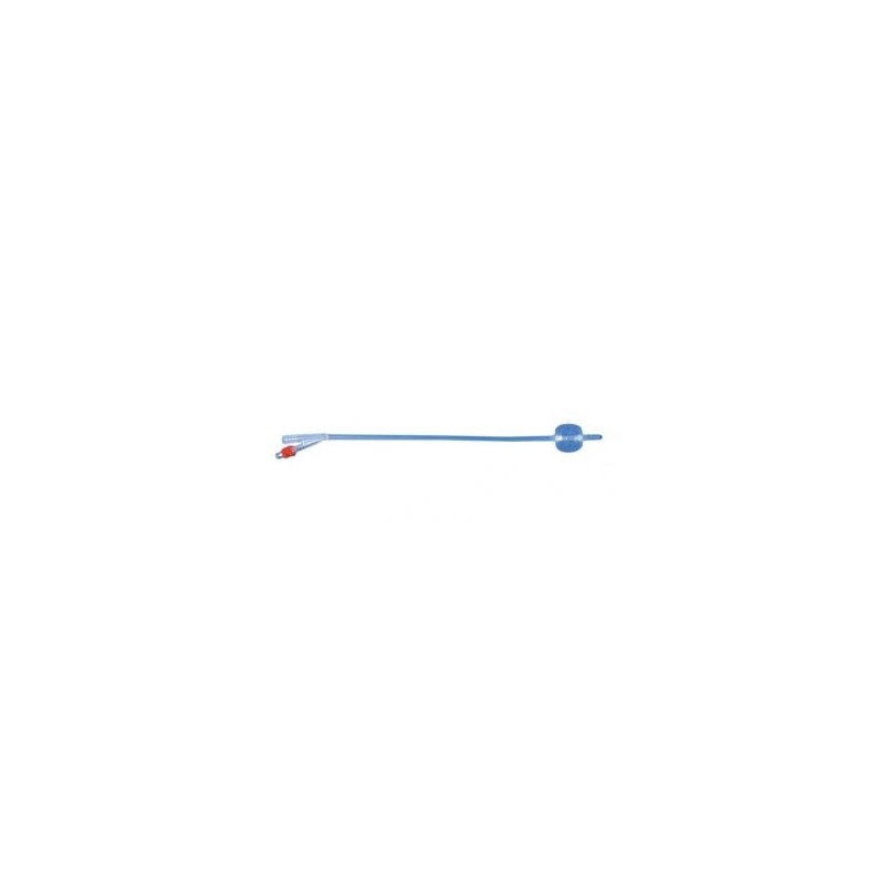 Securmed Catetere Foley 2 Vie In Lattice Siliconato Securdrain Valvola Rigida Standard 2vie 41cm Ch12 Palloncino 5/15ml Punta Ne