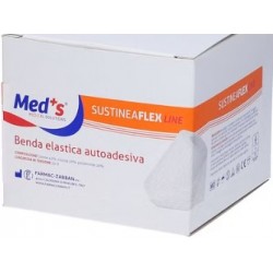 Farmac-zabban Benda Elastica Autoadesiva Sustinea Mt20x8cm. Autofissante E Anallergica E' L'ideale Per Bendaggi Sportivi, Comoda