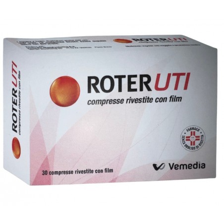 Vemedia Pharma Roteruti Compresse Rivestite Con Film Estratto Secco Di Foglie Di Uva Ursina