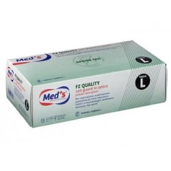 Farmac-zabban Guanti Meds Lattice Per Esplorazione Fz Quality Misura Large 1 Scatola 100 Guanti