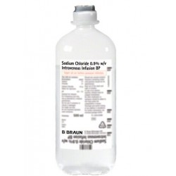 Flacone da 500 ml Sodio Cloruro 0,9%