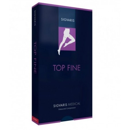 Sigvaris 702 Ccl2 Tfq Gambaletto Top Fine Lungo Punta Chiusa Crispa M