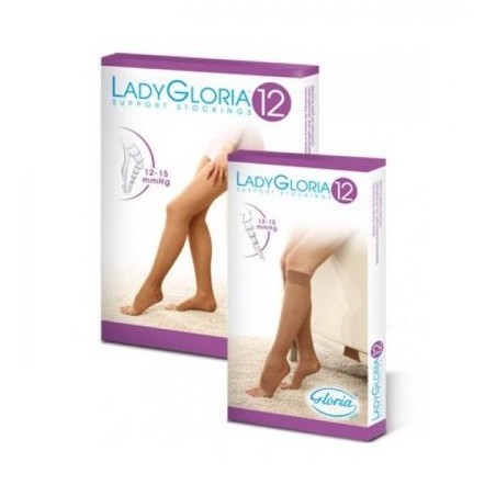 Gloria Med Ladygloria 12 Collant Punta Aperta Daino 4