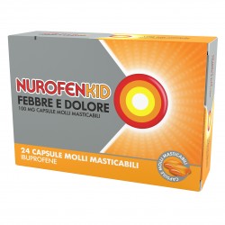 Capsule per bambini Nurofenkid Febbre E Dolore