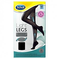 Scholl Lightlegs Collant 60 Denari Taglia S - 1 Paio Colore Nero