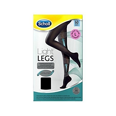 Scholl Lightlegs Collant 60 Denari Taglia S - 1 Paio Colore Nero