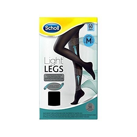 Scholl Lightlegs Collant 60 Denari Taglia S - 1 Paio Colore Nero