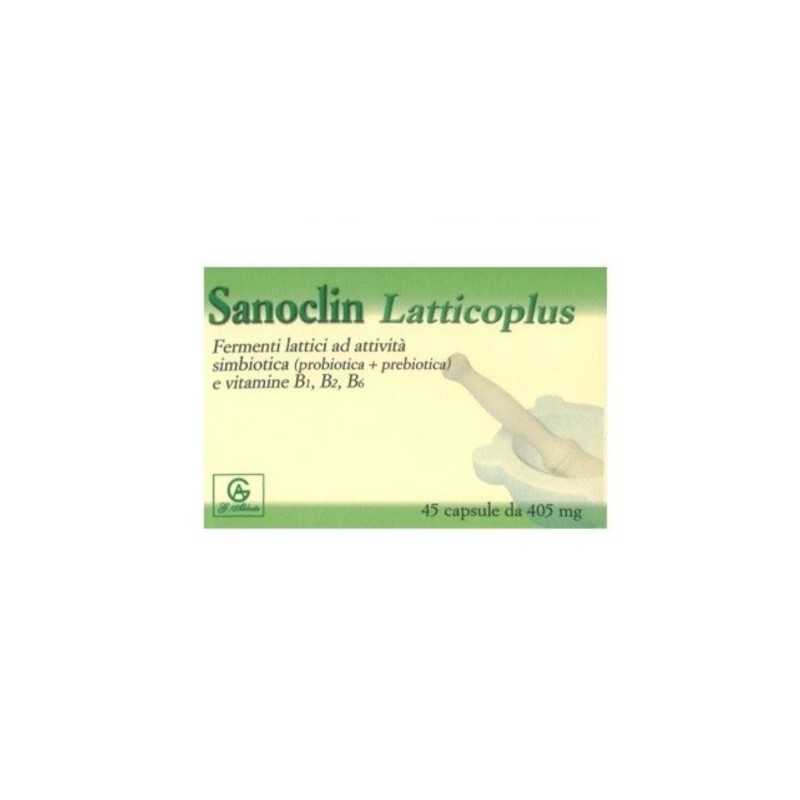 Sanoclin Latticoplus Integratore di fermenti lattici 45 capsule