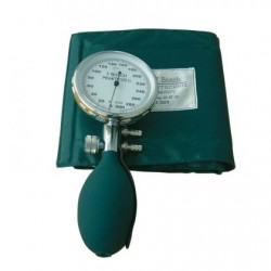Intermed Sfigmomanometro aneroide con manometro asportabile per la misurazione della pressione arteriosa 1 pezzo - Verde